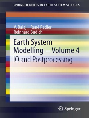 cover image of Earth System Modelling--Volume 4